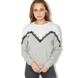 {vero moda} multicolor lace sweater